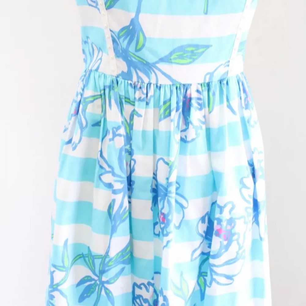 Lilly Pulitzer Sandrine Tossing the Line Dress - Picture 4 of 8